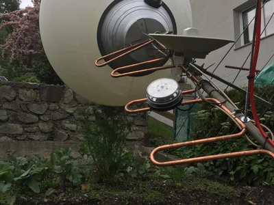 Kondetationsschleife geknickt